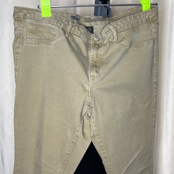 Mossimo size 18 mid-rise denim legging - Picture 4 of 12